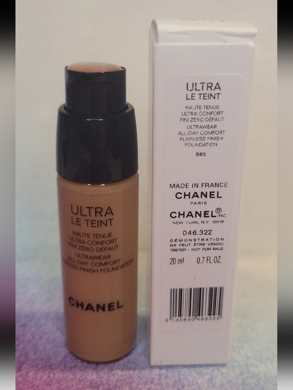 Chanel Ultra Le Teint Flawless Finish Foundation B60